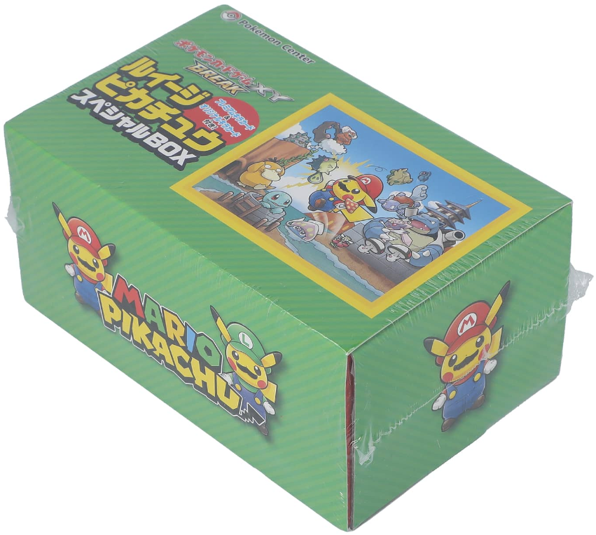 2016 Pokemon Japanese XY Break Pikachu Luigi Factory Sealed Special Box